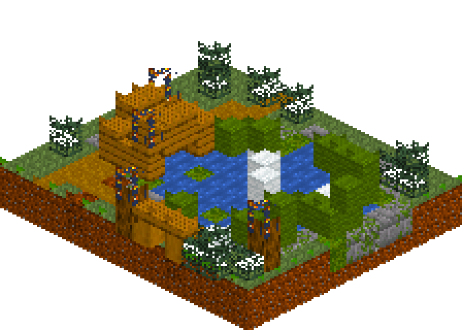 Duck Pond and Bridge