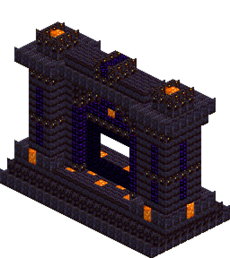Grand Portal Arch — isometric preview