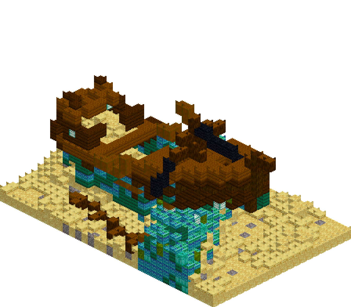 Sunken Shipwreck