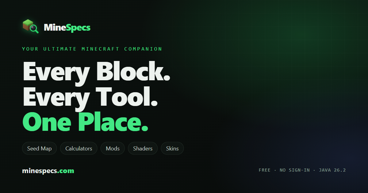 Minecraft Color Codes — § Formatting Codes & MOTD Preview