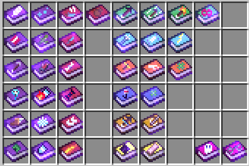 Mars's Enchanted Book Textures preview