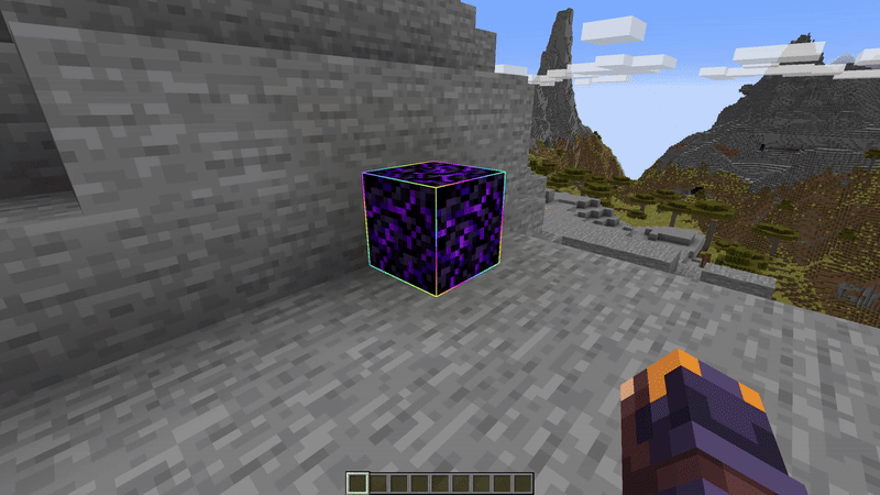 RGB Block Outline preview