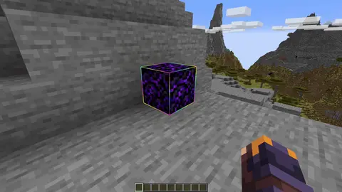RGB Block Outline resource pack preview